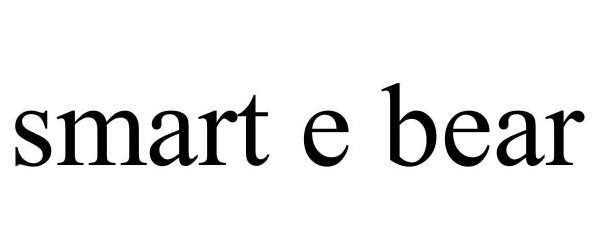 Trademark Logo SMART E BEAR