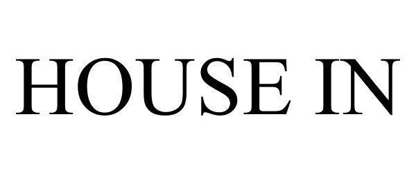  HOUSE IN