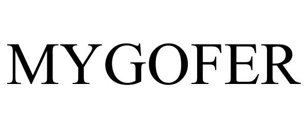 Trademark Logo MYGOFER