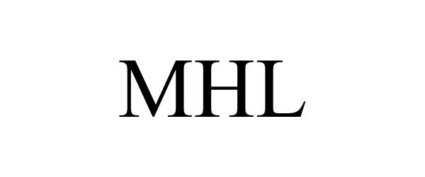 Trademark Logo MHL