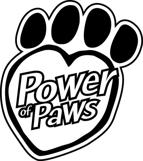 Trademark Logo POWER OF PAWS