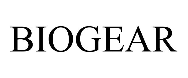 Trademark Logo BIOGEAR