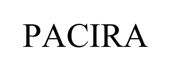 Trademark Logo PACIRA