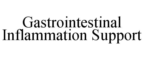  GASTROINTESTINAL INFLAMMATION SUPPORT