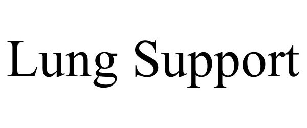  LUNG SUPPORT