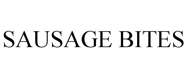 Trademark Logo SAUSAGE BITES