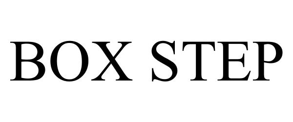 Trademark Logo BOX STEP