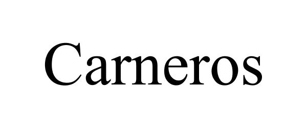 Trademark Logo CARNEROS