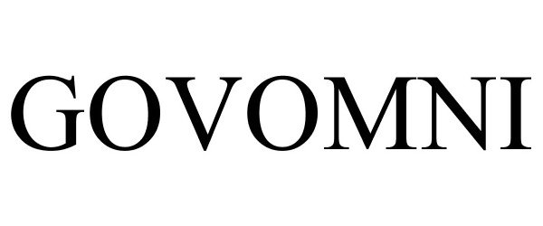 Trademark Logo GOVOMNI