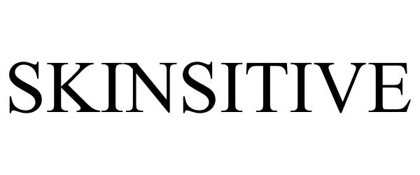 Trademark Logo SKINSITIVE