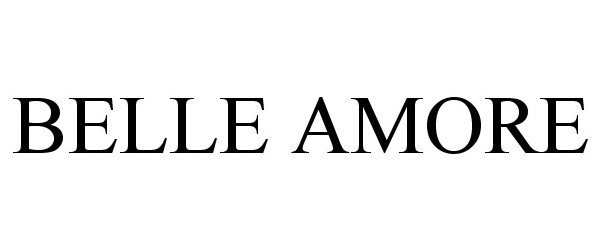 Trademark Logo BELLE AMORE