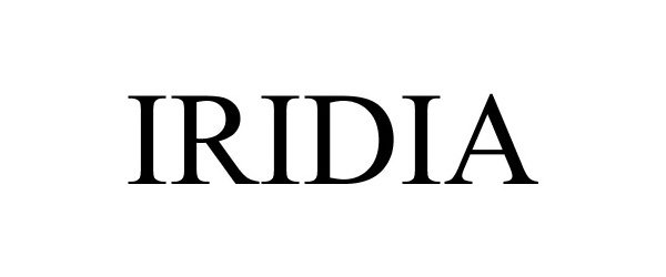 Trademark Logo IRIDIA