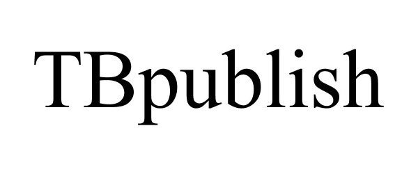 Trademark Logo TBPUBLISH