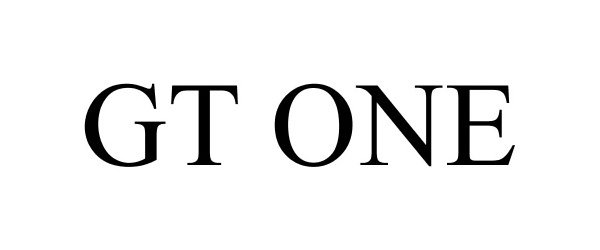Trademark Logo GT ONE
