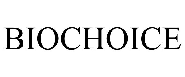 Trademark Logo BIOCHOICE