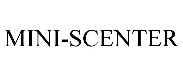Trademark Logo MINI-SCENTER