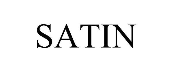 Trademark Logo SATIN
