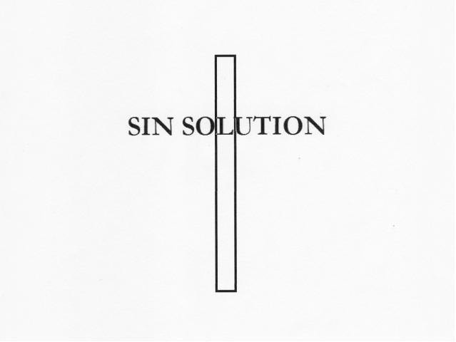 Trademark Logo SIN SOLUTION