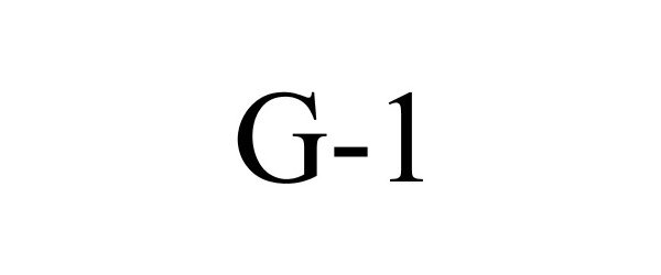  G-1