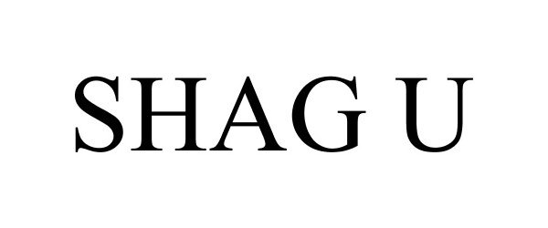 Trademark Logo SHAG U
