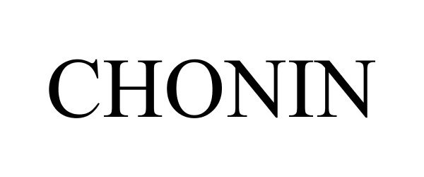 Trademark Logo CHONIN
