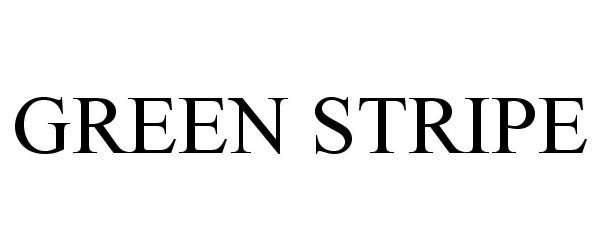 Trademark Logo GREEN STRIPE