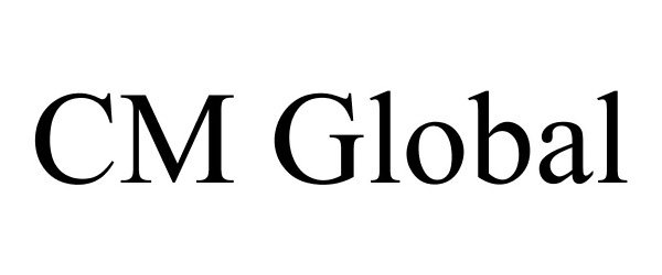 Trademark Logo CM GLOBAL