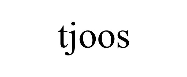 Trademark Logo TJOOS