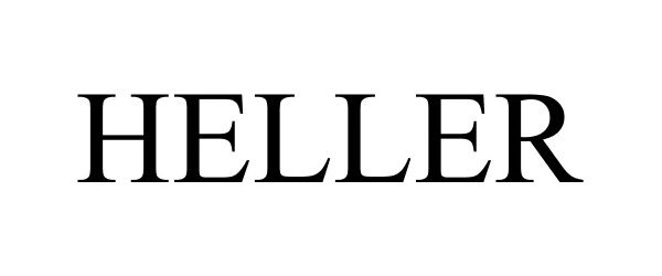 Trademark Logo HELLER