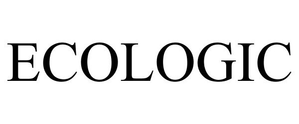 Trademark Logo ECOLOGIC