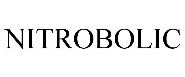 Trademark Logo NITROBOLIC