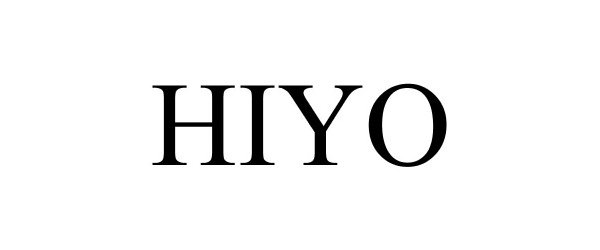 Trademark Logo HIYO