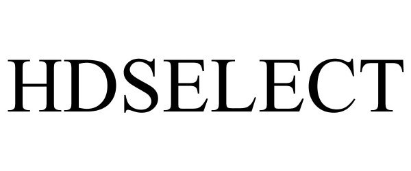 Trademark Logo HDSELECT