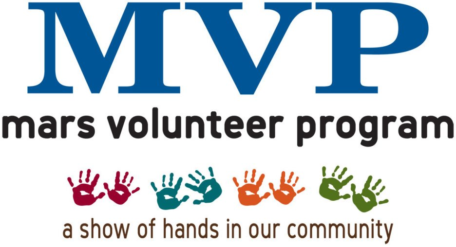  MVP MARS VOLUNTEER PROGRAM A SHOW OF HANDS IN OUR COMMUNITY