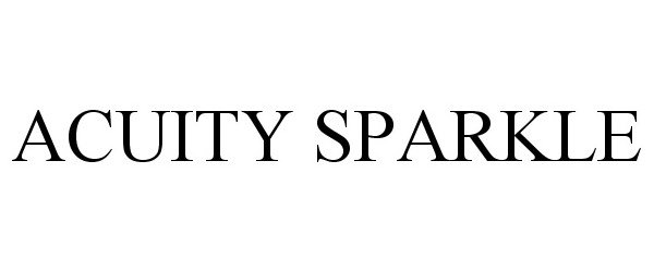 Trademark Logo ACUITY SPARKLE