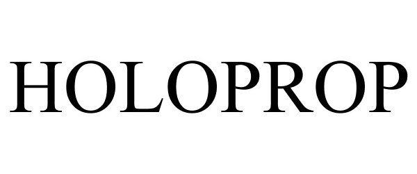 Trademark Logo HOLOPROP