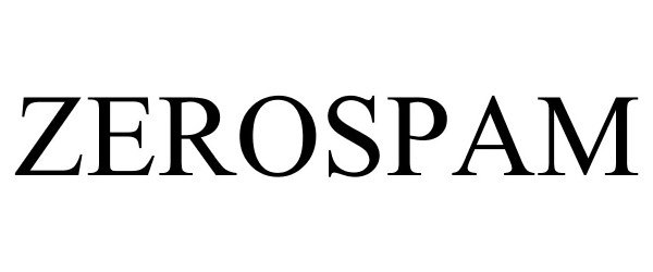 Trademark Logo ZEROSPAM