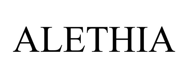 Trademark Logo ALETHIA