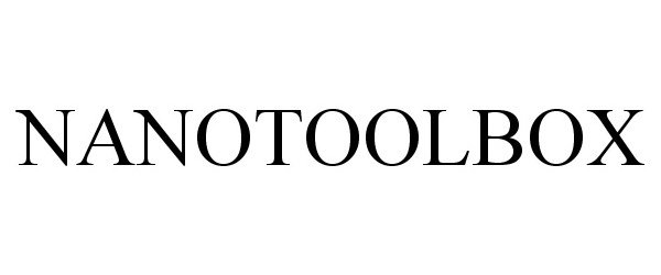 Trademark Logo NANOTOOLBOX