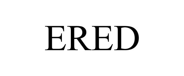 Trademark Logo ERED