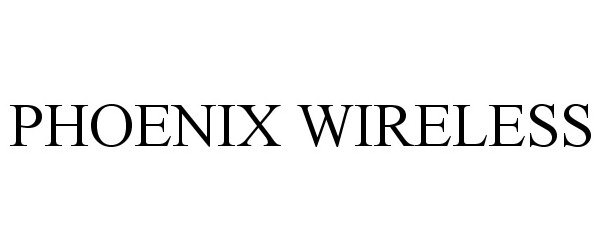 Trademark Logo PHOENIX WIRELESS