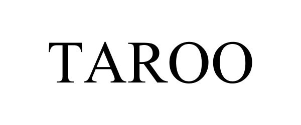 Trademark Logo TAROO