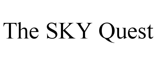 Trademark Logo THE SKY QUEST