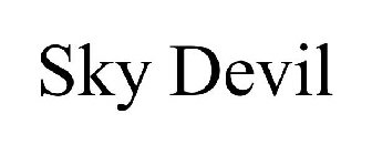Trademark Logo SKY DEVIL