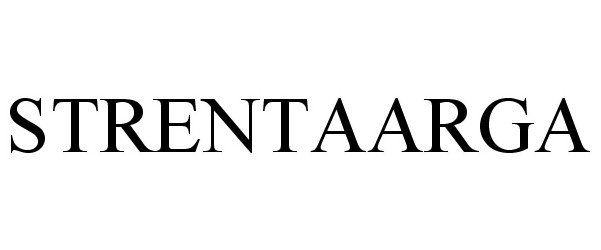Trademark Logo STRENTAARGA