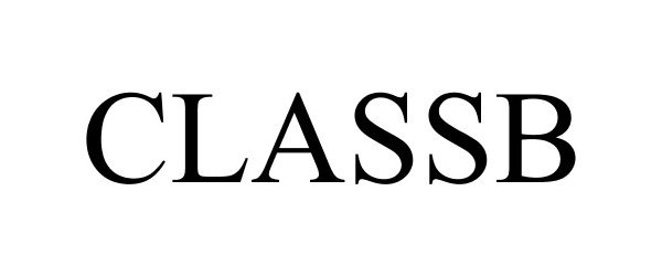 Trademark Logo CLASSB