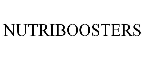 Trademark Logo NUTRIBOOSTERS
