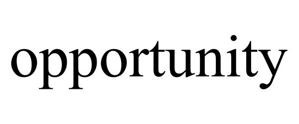 Trademark Logo OPPORTUNITY