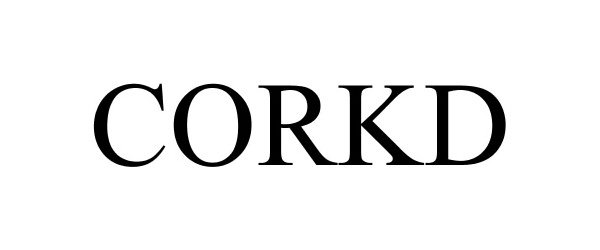 Trademark Logo CORKD