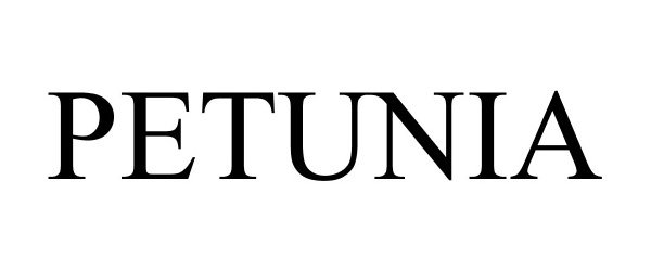Trademark Logo PETUNIA